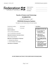 1707 - ITECH5402 - Enterprise Systems (Marking Guide) (1).pdf