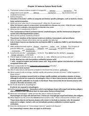 Chapter 24 Immune System Study Guide.docx