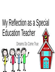 Copy of Copy of Reflection of a Teacher  (1).pptx