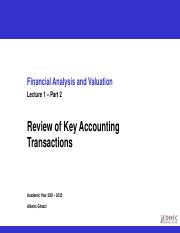 Financial Analysis - Lecture 1.2 - Review of Key Accounting Transactions - v1.pdf