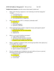 HTHS 302 Midterm Test and Answer Key.docx