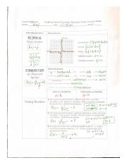 01-13 KEY Graphing Rational Functions Reciprocal Parent Function Notes.pdf