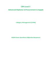 Category Management [L5M6] - Mock Examination.docx