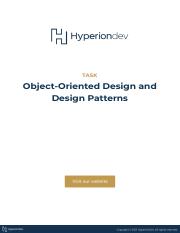 SE L2T16 - Object-Oriented Design and Design Patterns.pdf