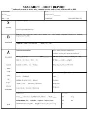  SBAR Shift Report Personal Version NURS100.docx.pdf