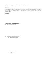 5.3 - The Second (Radical) Phase of the French Revolution - StudentNotes.docx