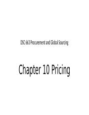 Chapter 10 Pricing.pptx