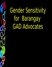 Gender-Sensitivity-for-Barangays.ppt