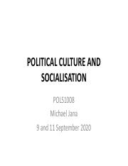 Lecture 1 - Political Culture and Socialisation.pdf