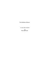 The Brothers Bloom.PDF