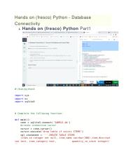 Hands on (fresco) Python on connectivity.docx