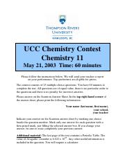 2003_Chem_Contest_CH_11_test_-_answers8161
