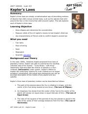 LAB 2 - Kepler's Laws finished