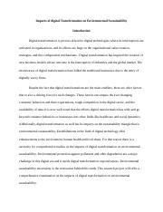 Impacts of digital Transformation on Environmental Sustainability (2).docx