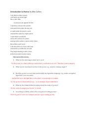 Introduction to Poetry questions - Anais Jaime.docx