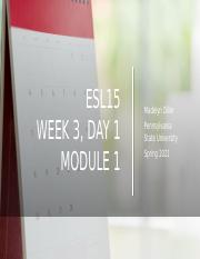 ESL15 Week 3.1.pptx