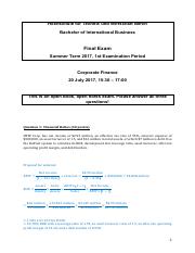 Solution Corporate Finance SS 2017 1A.pdf