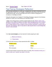 Test-Taking Strategies Reflection Assignment(3).docx