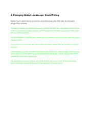 A Changing Global Landscape_ Short Writing.pdf