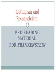 Gothicism and Romanticism Test Prep Powerpoint.pptx