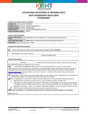 BSBSTR602 VET Unit Assessment Pack.docx