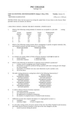 (evans) Ch05 revised- midterm exam PSC Job Order Costing_001_001