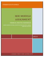 HOE Module Assignment Final.pdf
