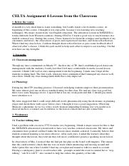 celta assignment 4 pdf