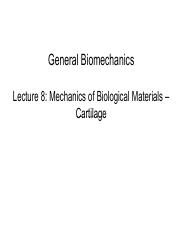 Biomechanics - 8 - Cartilage.pdf