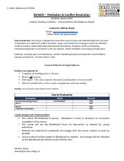 Syllabus Conflict Mediation BUS600 Winter 2022 (1).docx