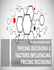 Factor inf pricing decision.pdf