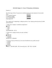 BUS1202 Chapter 13 extra CVP questions with solutions.docx