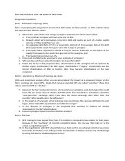 MELLON FINANCIAL AND THE BANK OF NEW YORK-ASSIGNMENT QUESTIONS.docx