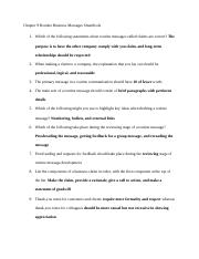 Chapter 9 Routine Business Messages Smartbook.docx