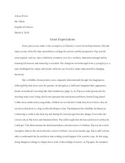 Great Expectations essay