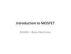 8. Introduction to MOSFET.pdf