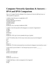 Computer Networks Questions.docx