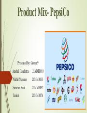 Product Mix- PepsiCo Group 9.pdf