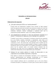 DESARROLLO ORGANIZACIONAL_PREGUNTAS ANALISIS TRABAJO EN CLASE.docx