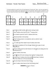 Gpb 402 Periodic Table Puzzles Pdf