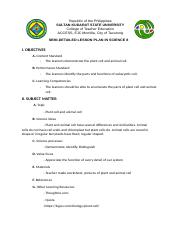 LESSON PLAN PLANT AND ANIMAL CELL.docx