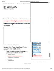 Networking Essentials Final Exam Answers - ICT Community.pdf