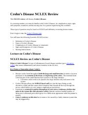 Crohn's disease .docx