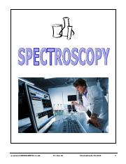 Chemsheets A2 029 (Spectroscopy)