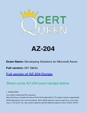 Microsoft AZ-204 Exam Updated Guides.pdf