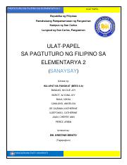 Filipino - Ulat-Papel 4.pdf