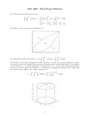 Fall 2003 Final Solutions