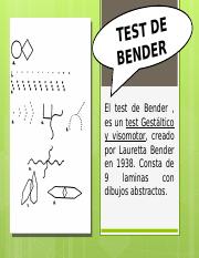Test Gestáltico Visomotor de Bender.pptx