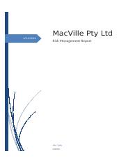 MacVille Risk Report
