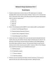 Network+ Study Questions Part 1.docx.pdf